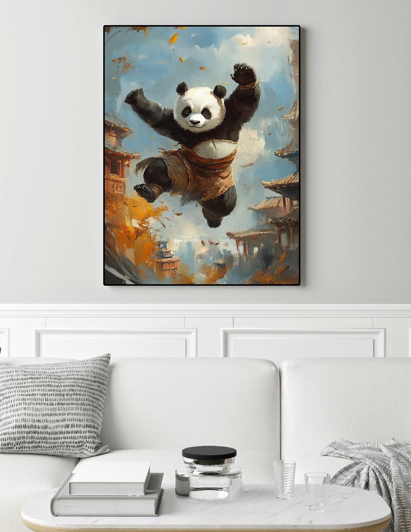 Kung Fu Digital Printable Wall Art.