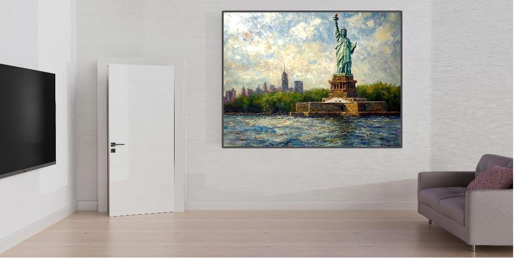 Statue Of Liberty Digital Printable Wall Art.