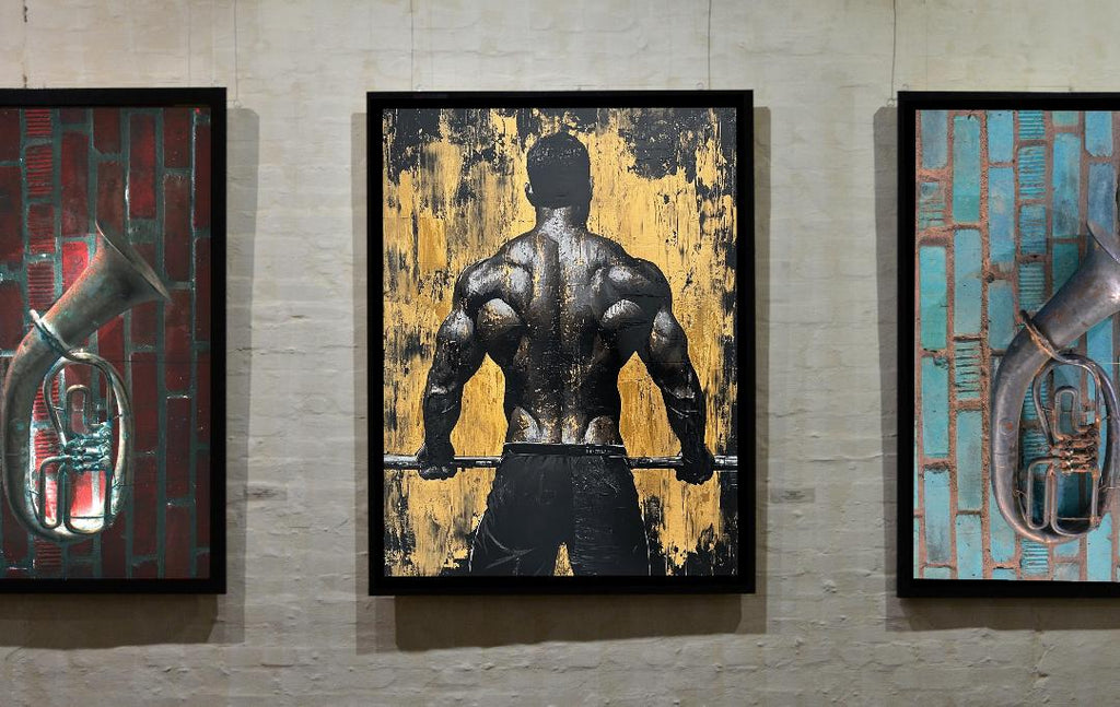 Body Builder Digital Printable Wall Art.