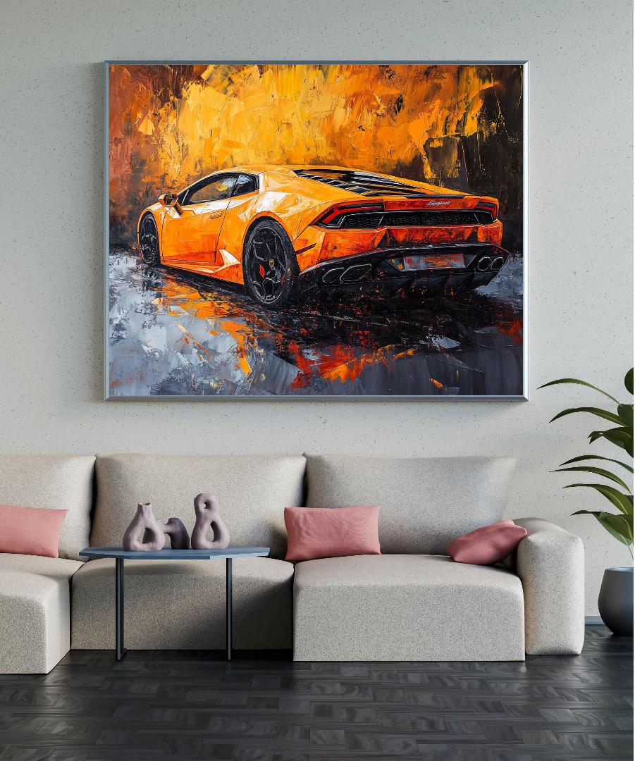 Lamborghini Huracan Digital Printable Wall Art.