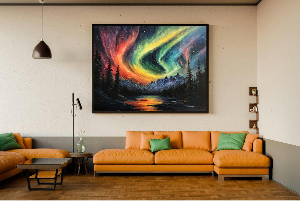 Northern Lights Digital Printable Wall Art.