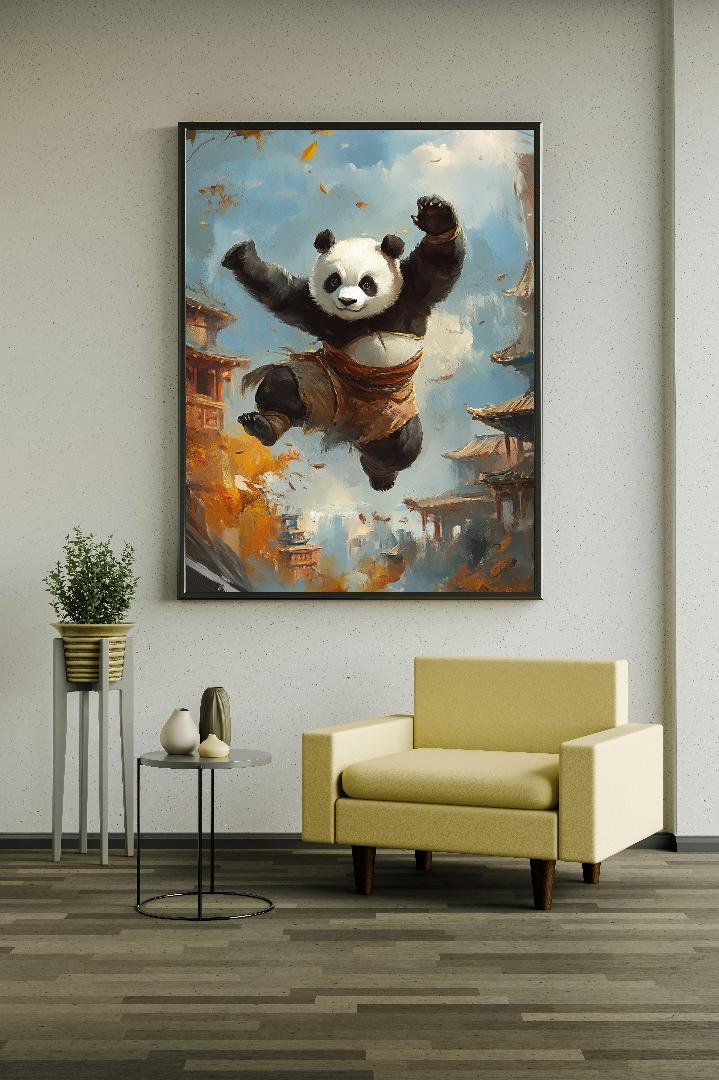 Kung Fu Digital Printable Wall Art.