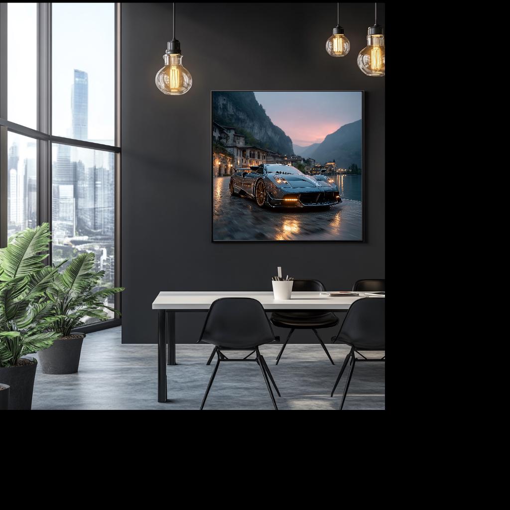 Pagani Huayra BC Digital Printable Wall Art.