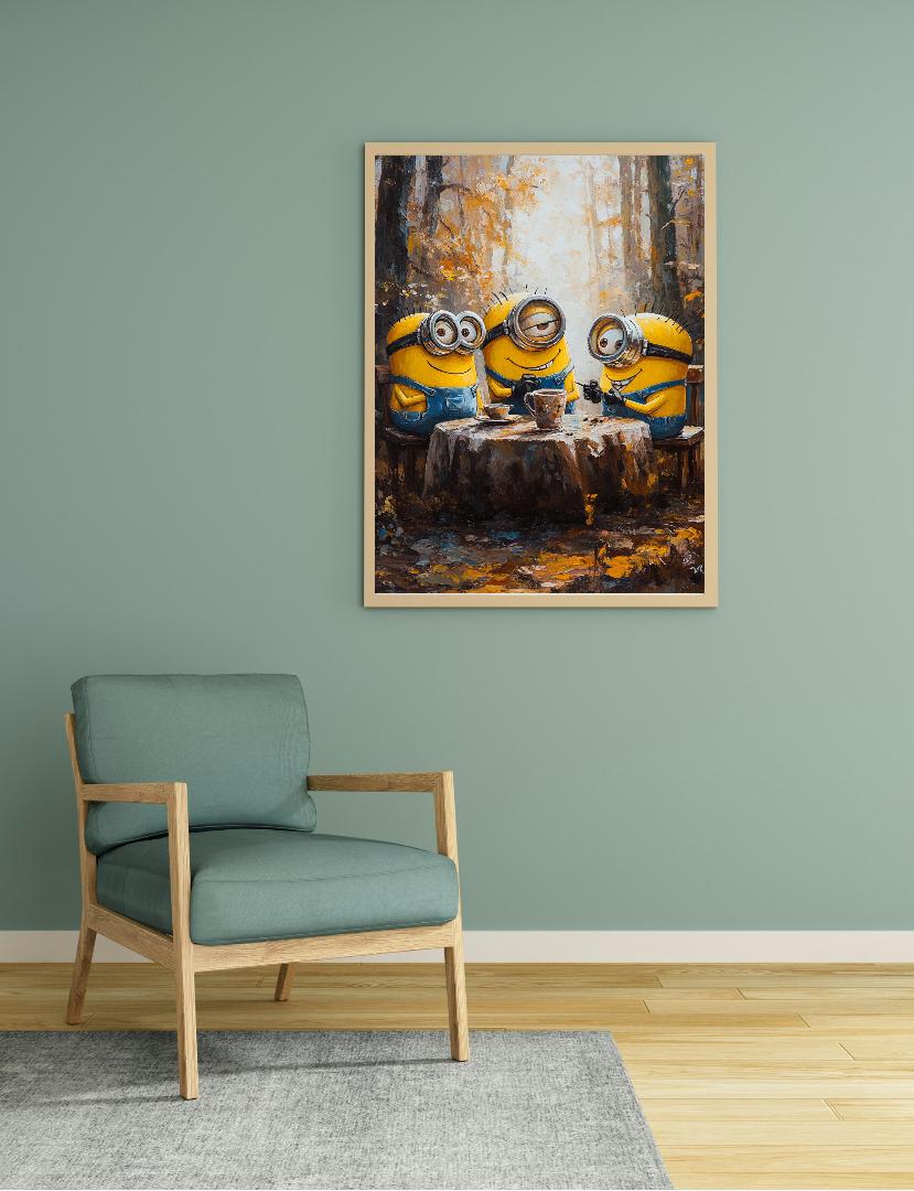 Minion Digital Printable Art.