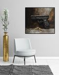 Glock 19 Gun Digital Printable Wall Art.