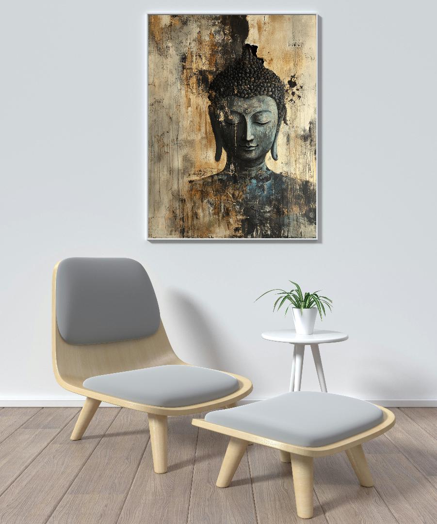 Buddha Digital Printable Wall Art.