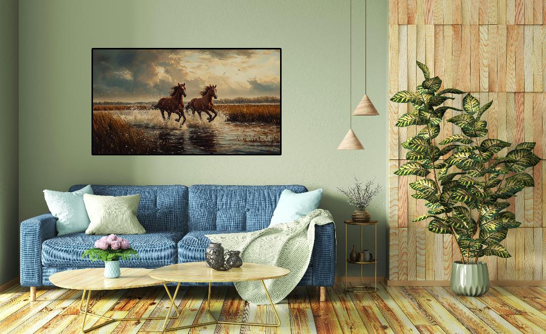 Stallion Horse Digital Printable Wall Art.