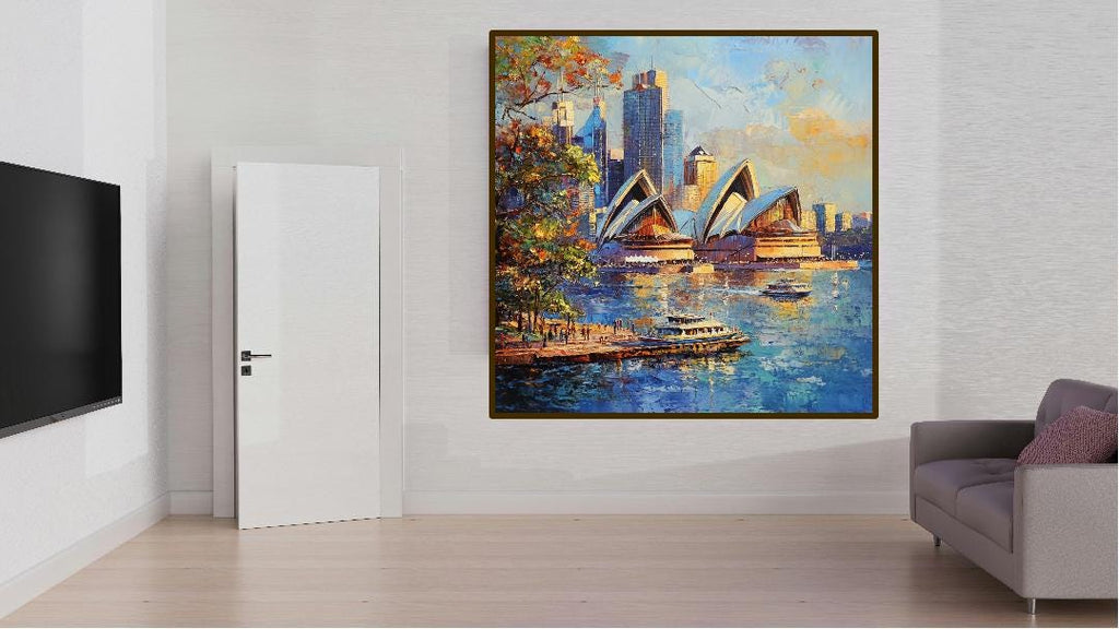 Sydney Harbour Digital Printable Wall Art.