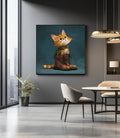 Puss In Boots Painting Digital Wall Art.