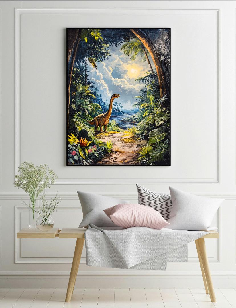 Dinosaur Digital Printable Wall Art.