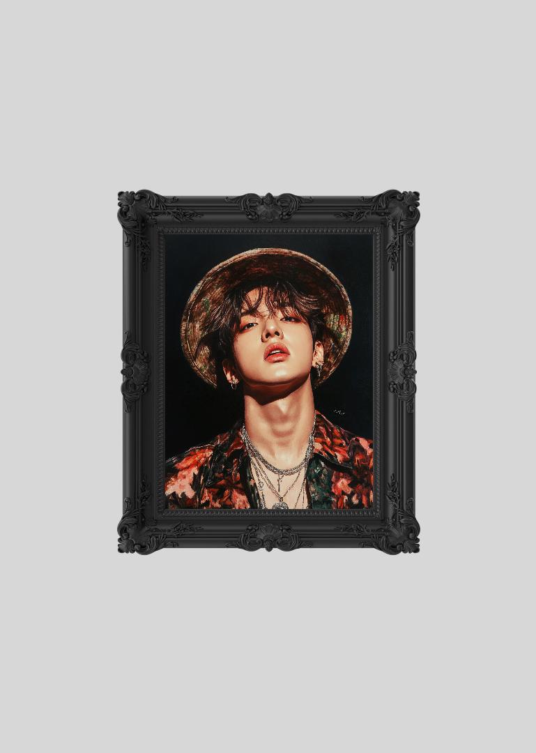 BTS Painting Digital Printable Wall Art.